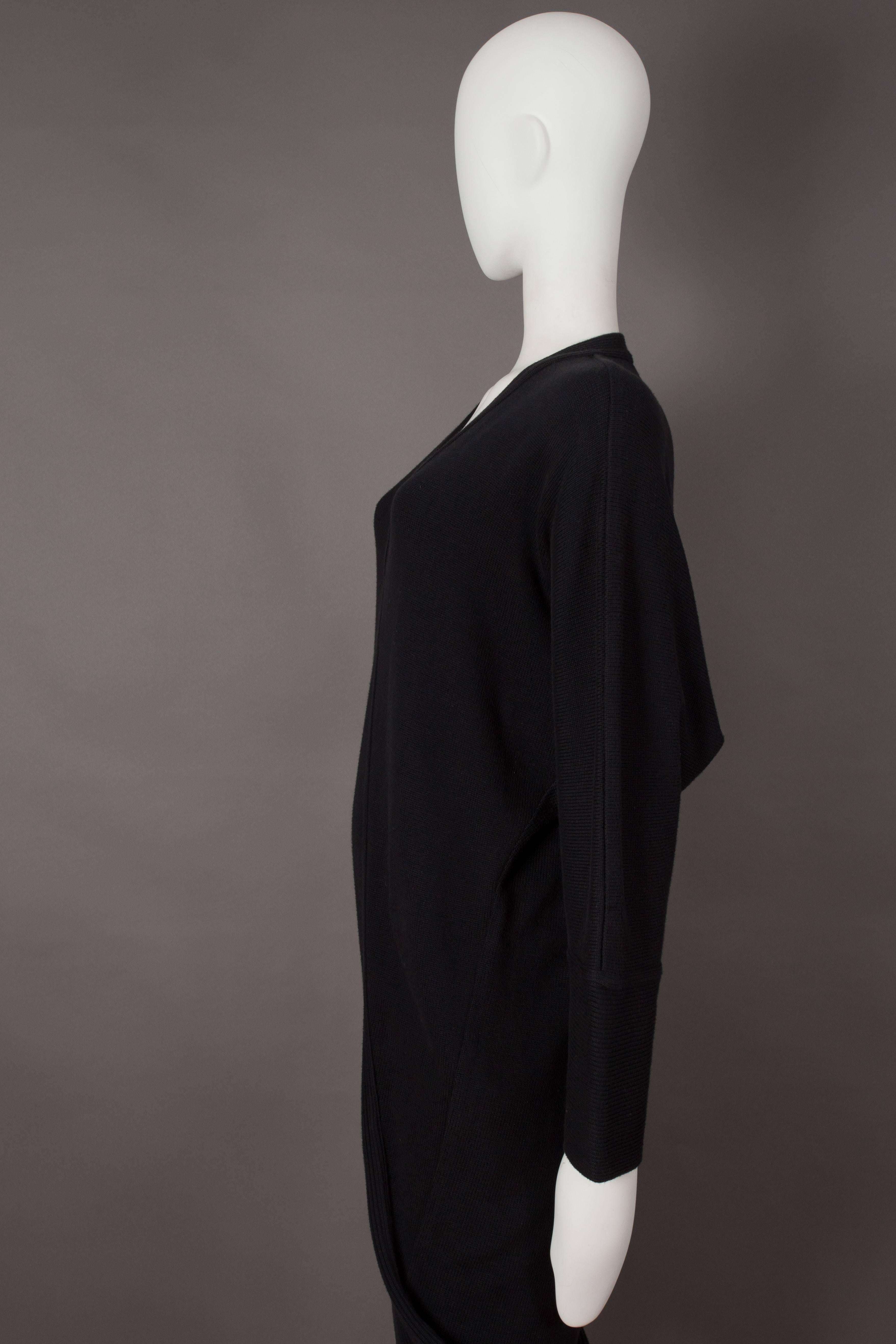 Issey Miyake ribbed knit sweater dress, circa 1980s In Good Condition In London, GB
