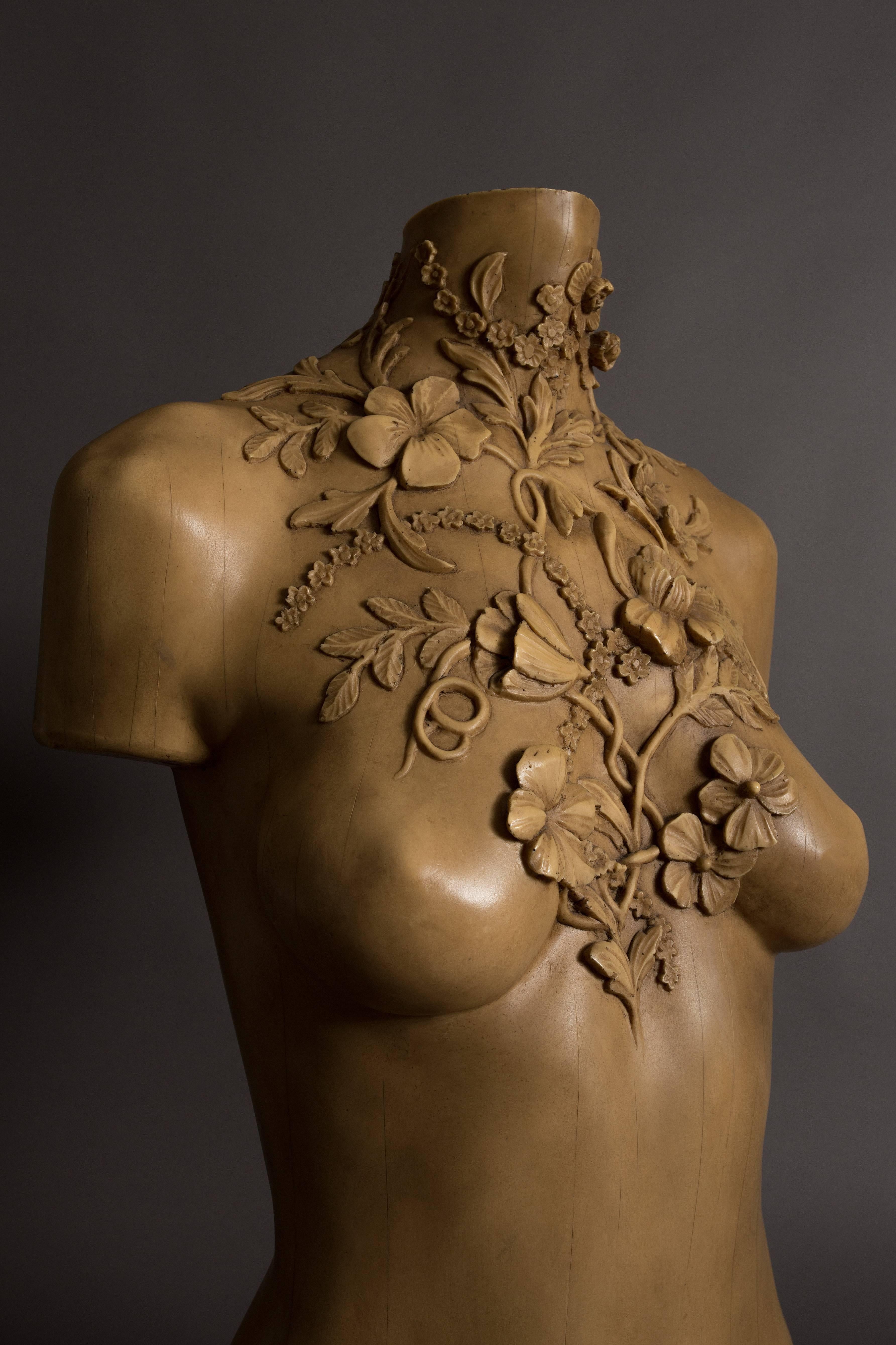 Women's or Men's Alexander McQueen bust of Laura Morgan, circa 2001