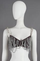 Dolce & Gabbana beaded chain bralette, circa 1991