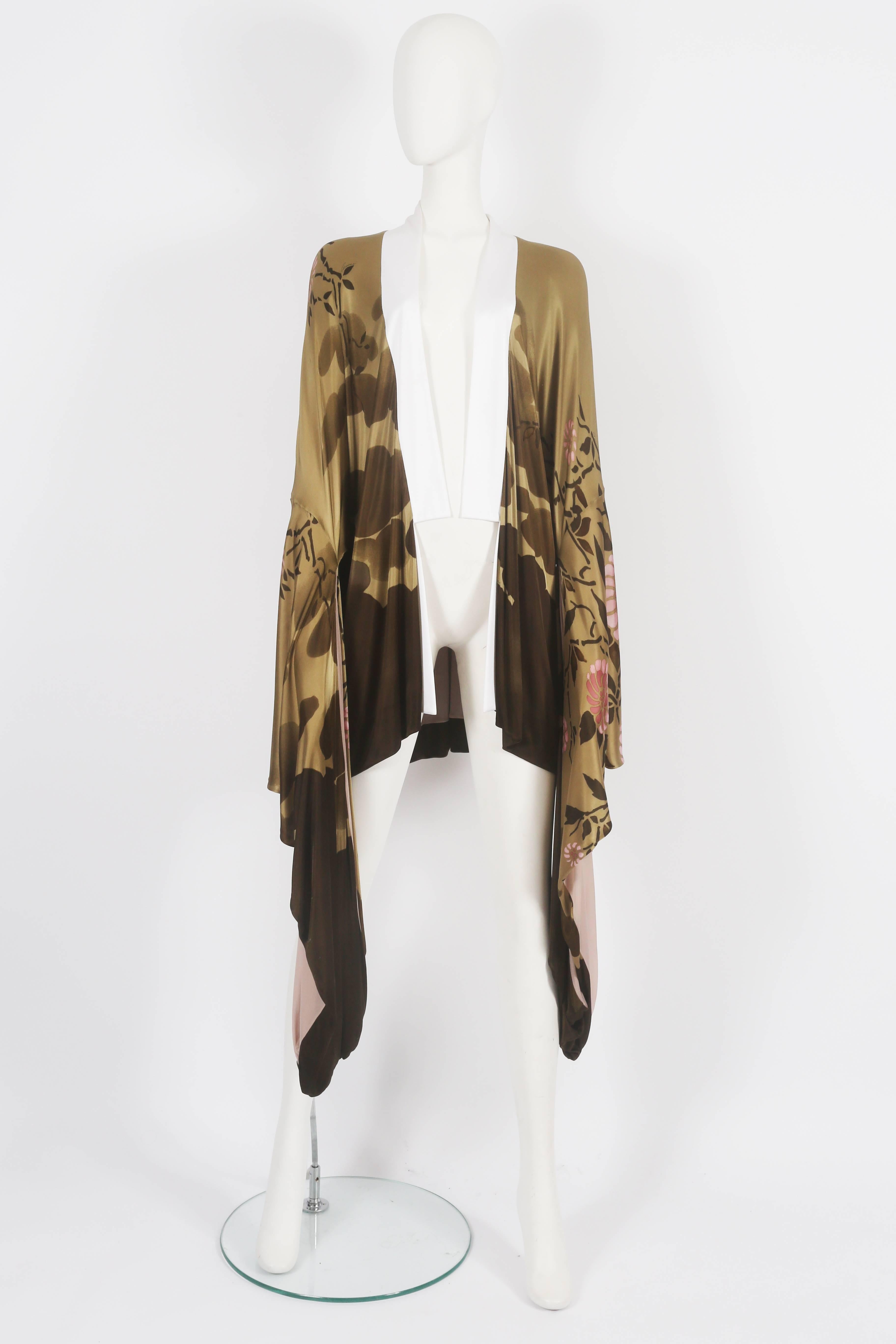 Women's Tom Ford for Gucci silk kimono, circa 2003