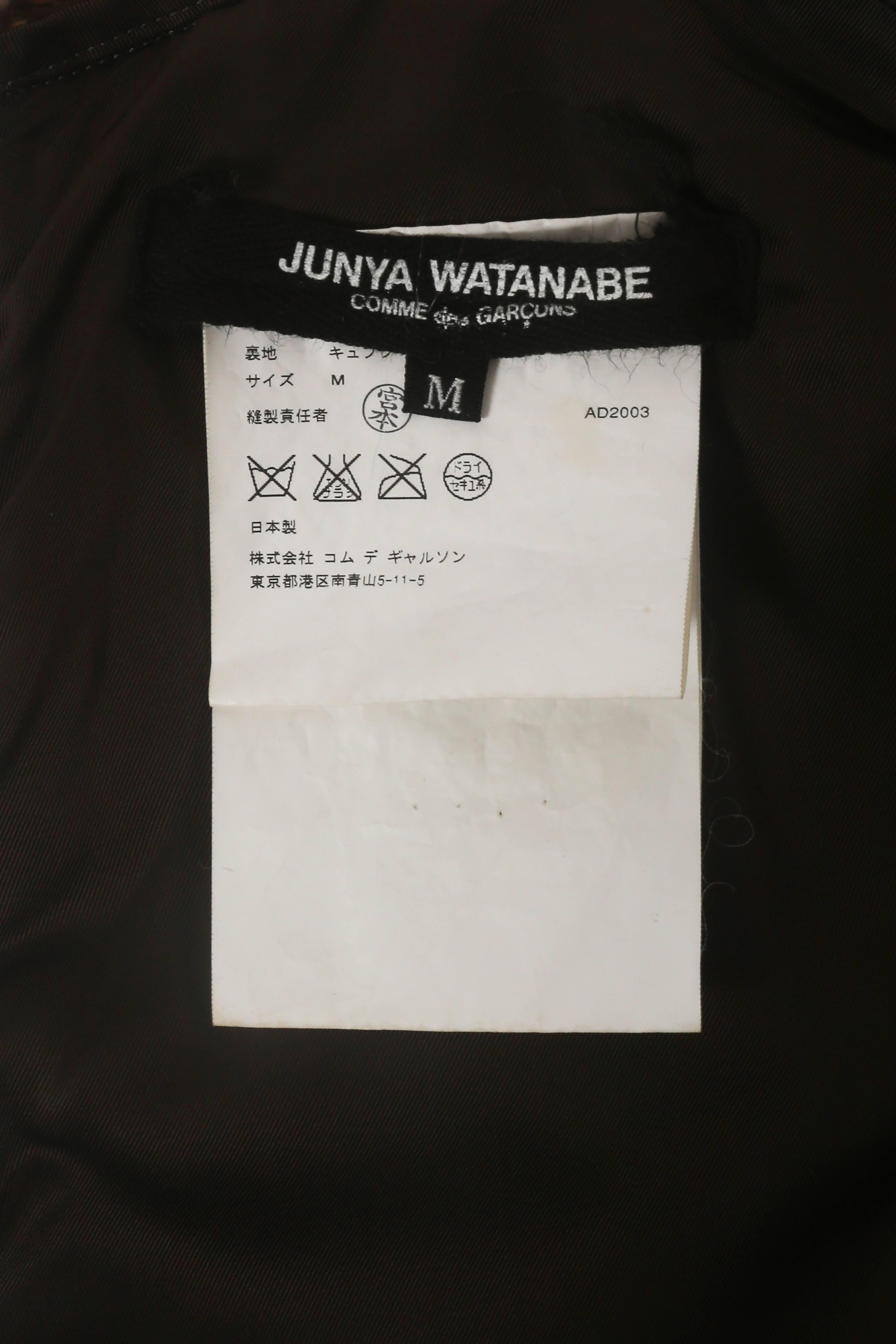 Junya Watanabe Comme des Garcons tweed dress, circa 2003 3