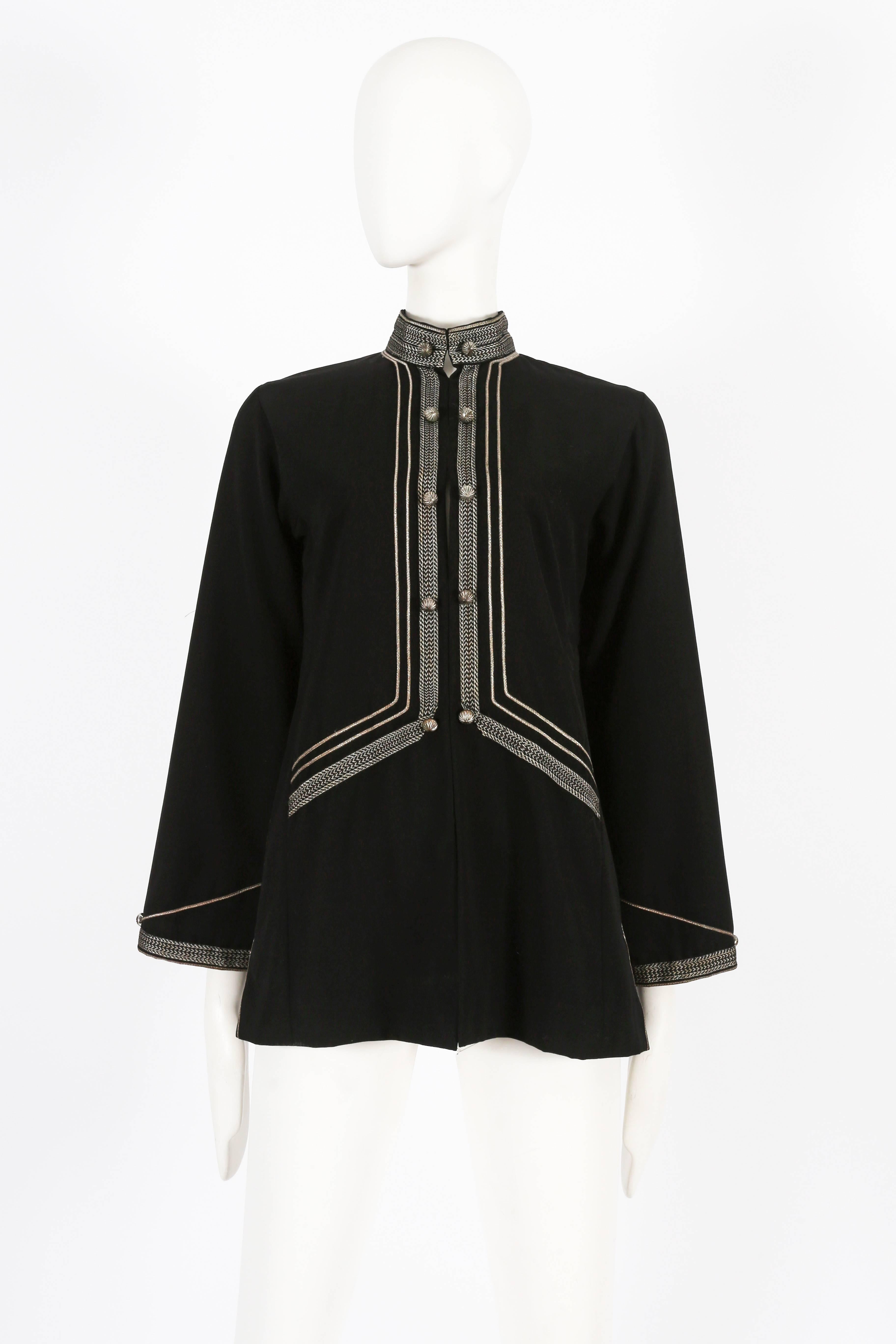 Thea Porter evening jacket with embroidery, circa 1960s For Sale at 1stDibs