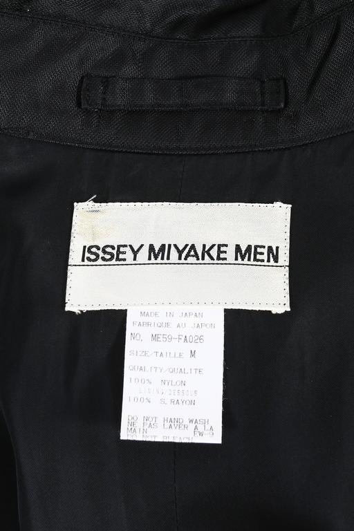 Issey Miyake Mens oversized windcoat, circa 1990s For Sale at 1stDibs