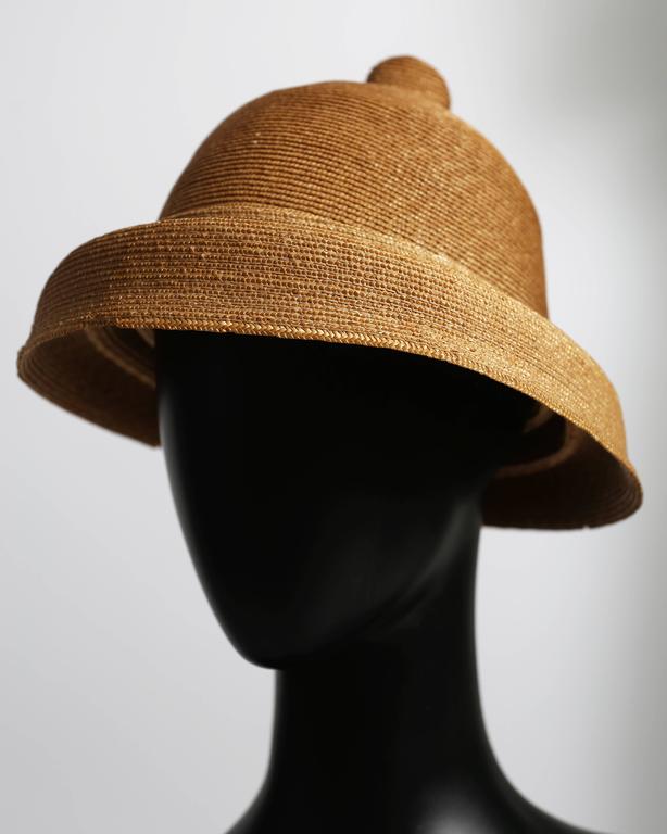Vivienne Westwood 'Mini-Crini' straw bowler hat, circa 1985 at 1stDibs ...