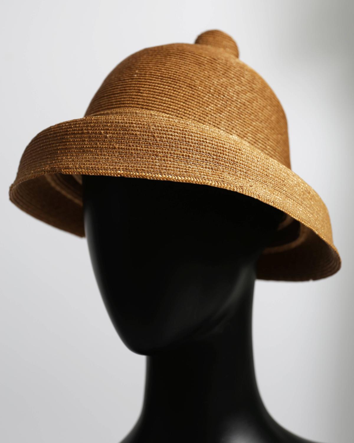 Vivienne Westwood 'Mini-Crini' straw bowler hat, circa 1985 For Sale at ...