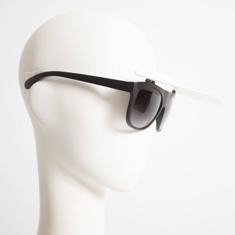 chanel visor sunglasses