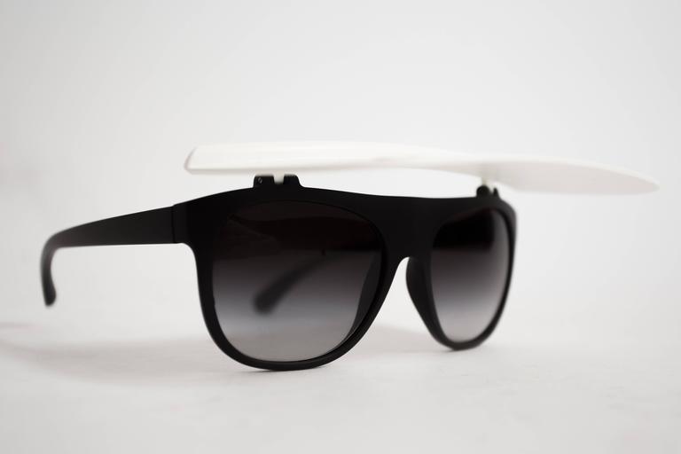 chanel visor sunglasses