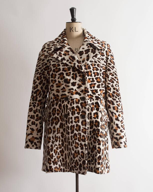 alaia leopard coat