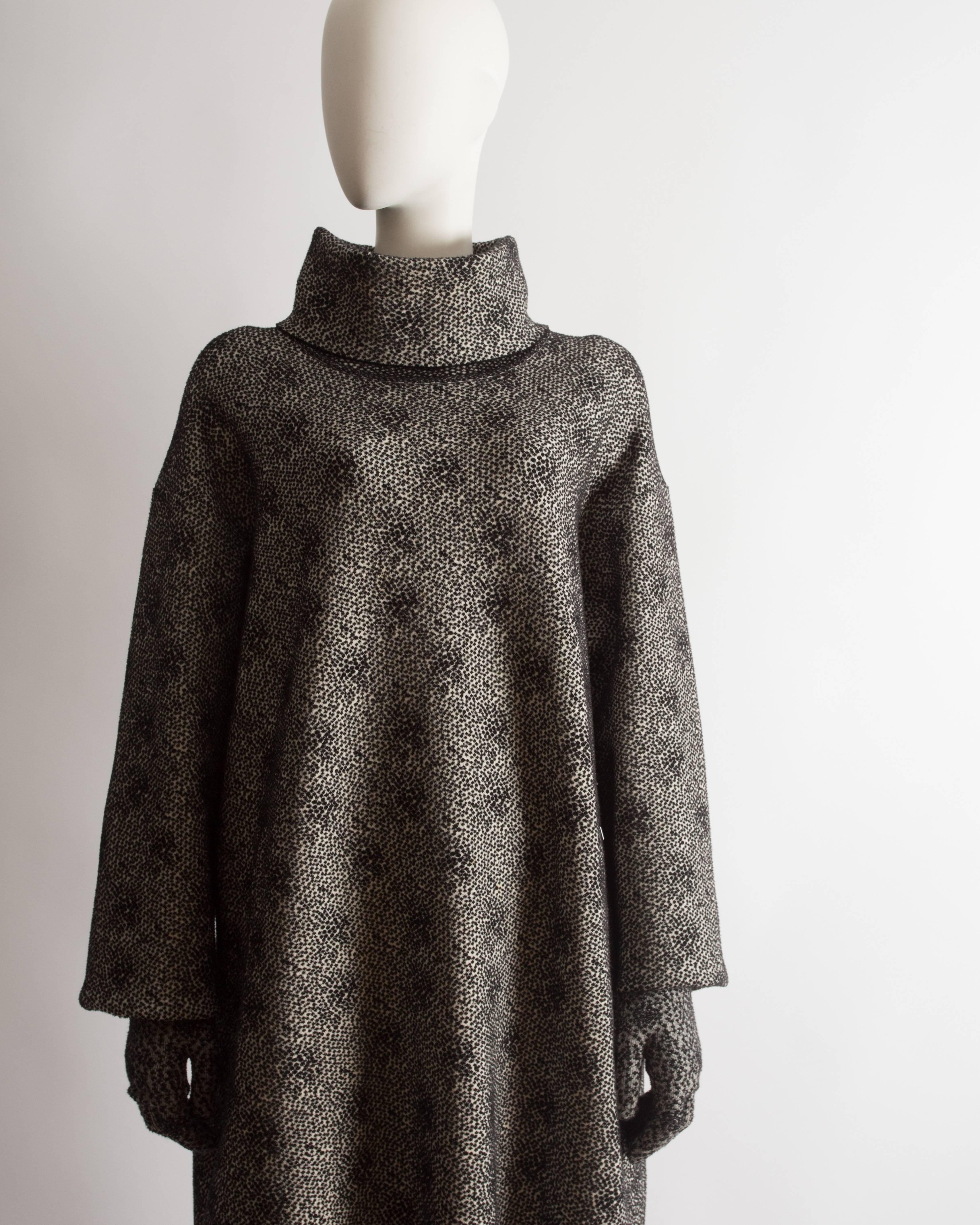 Alaia knitted sweater dress, leggings and gloves ensemble at 1stDibs ...