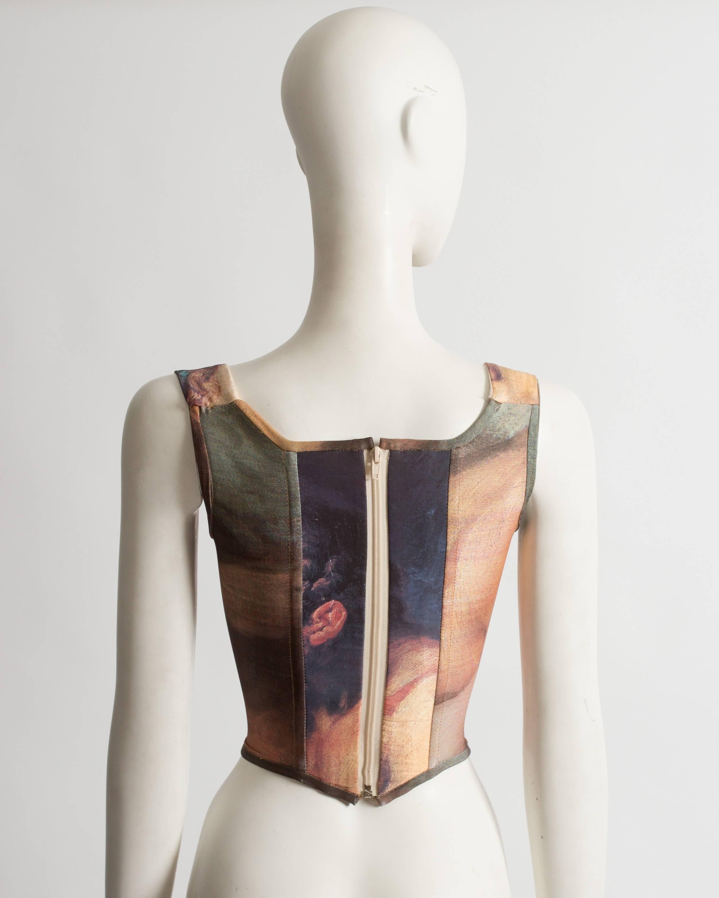 Vivienne Westwood Hercules and Omphale Francois Boucher corset, AW 1993 In Excellent Condition In London, GB