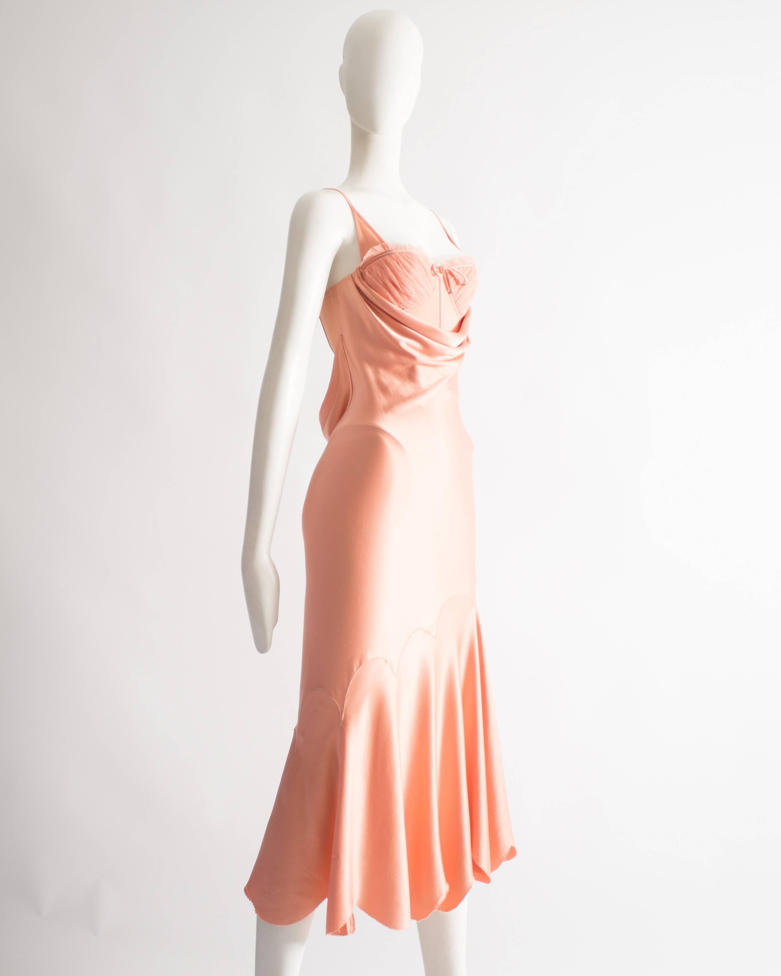 silk bias dress