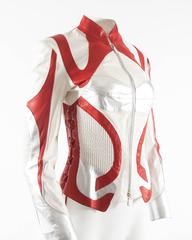 Alexander McQueen Autumn-Winter 2003 leather biker jacket