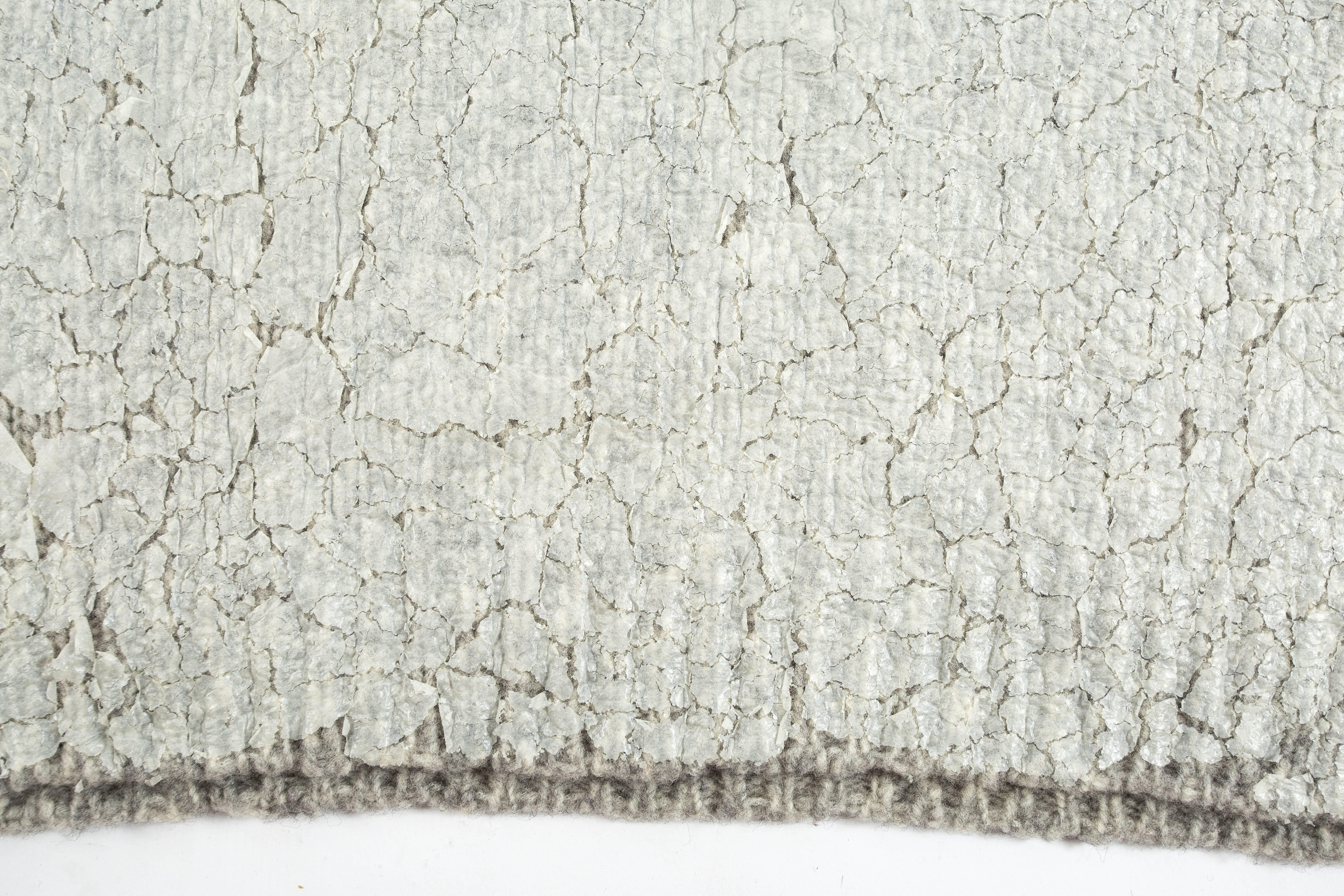 Pull surdimensionné en laine tricotée grise Martin Margiela, A/H 1998 en vente 1