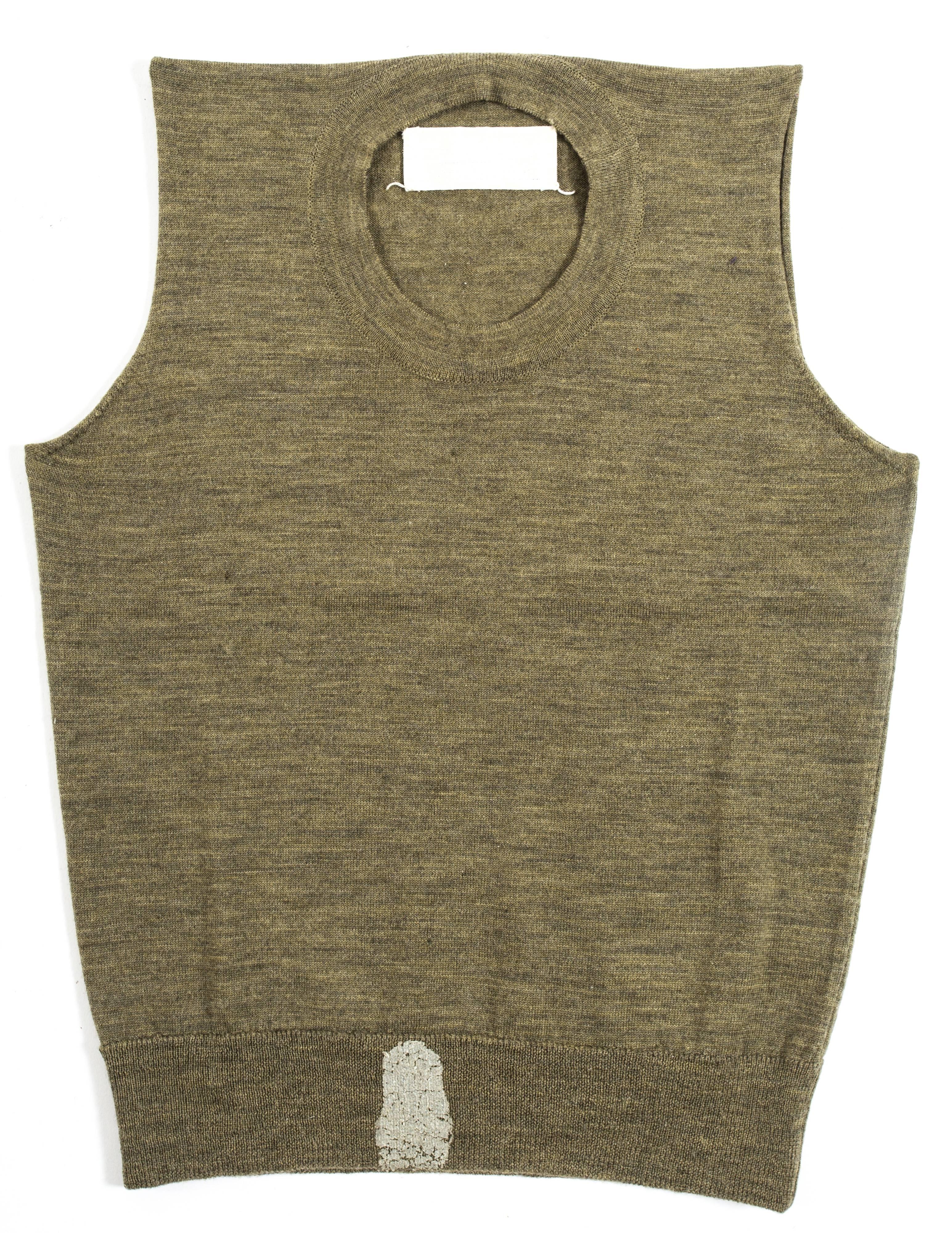  Ensemble cardigan et gilet plastifié Maison Martin Margiela Automne-Hiver 1998 Pour femmes 