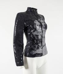 Alexander McQueen sequin 'Joan' jacket, fw 1998