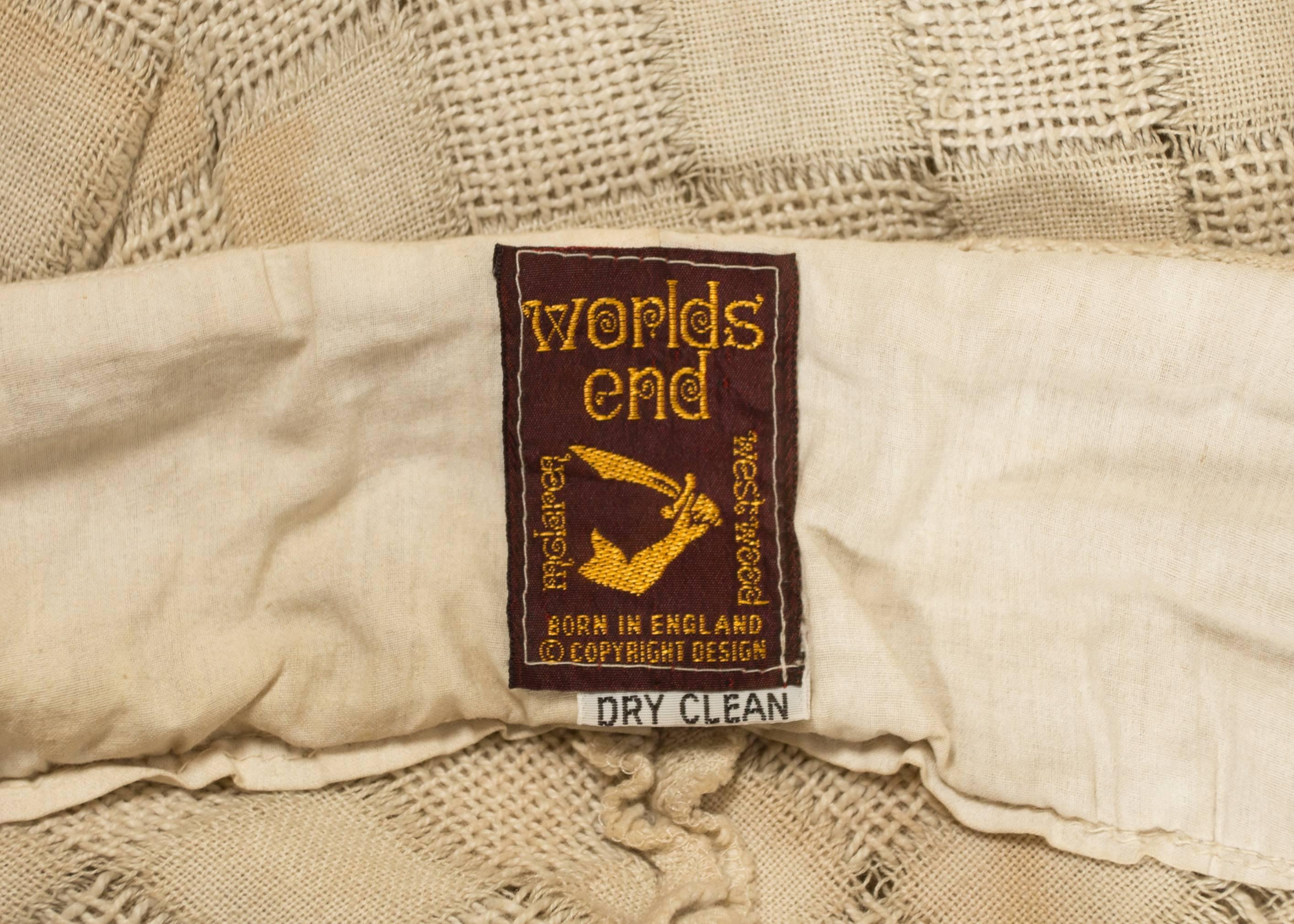 Worlds End von Vivienne Westwood „Punkature“ Tuch- und Hemdset, F/S 1983 5