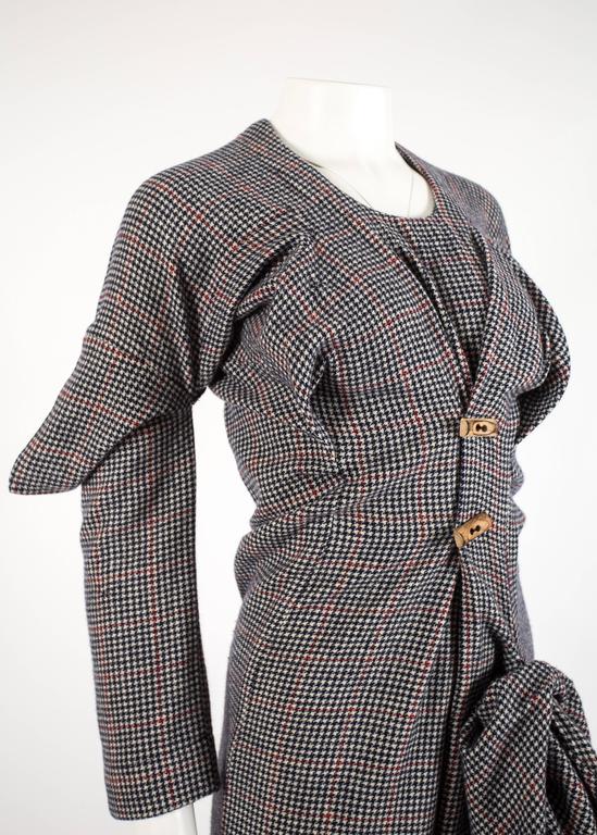 Worlds End Autumn-Winter 1983 'Witches' checked wool dress For Sale at ...