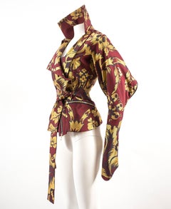 Vivienne Westwood Autumn-Winter 2002 brocade bondage evening jacket