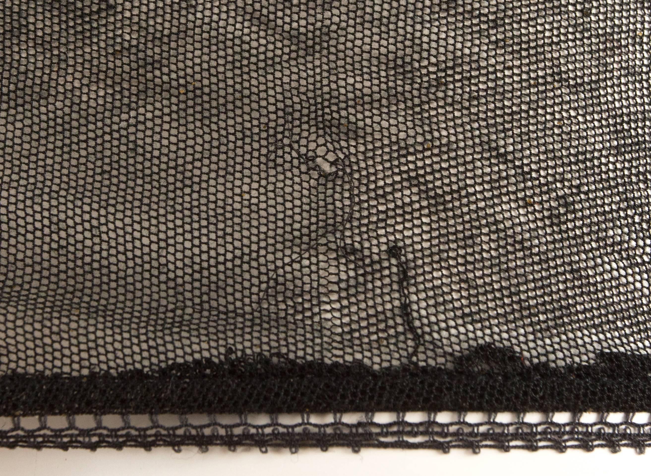 Vivienne Westwood Spring-Summer 1992 black mesh fitted top 4