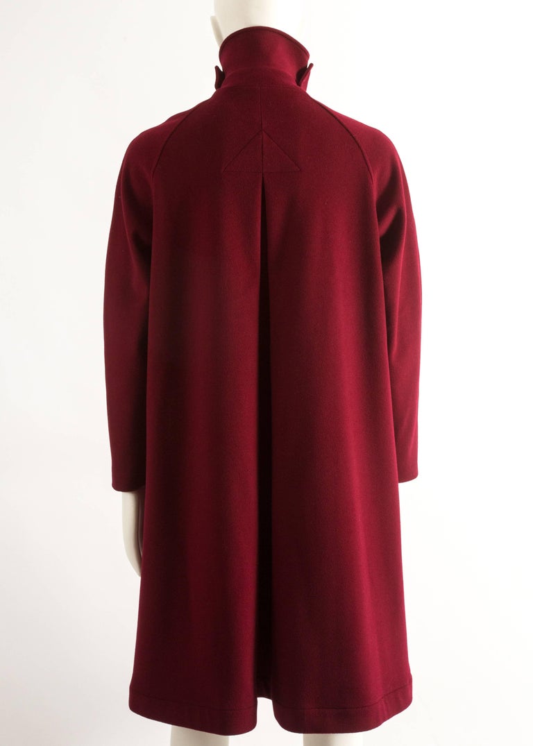 E. Tautz Autumn-Winter 2014 Men's red overcoat For Sale at 1stDibs ...