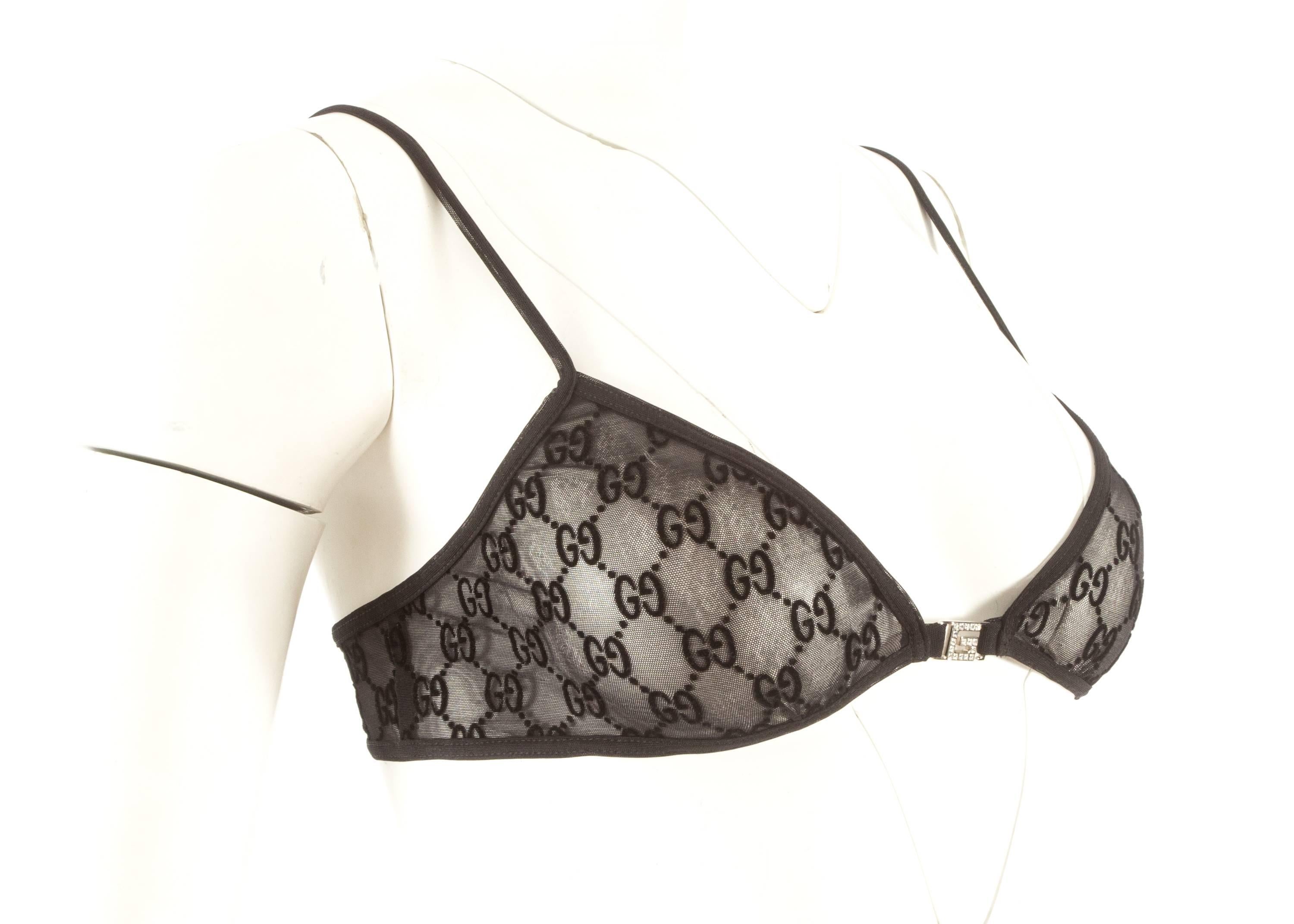 Tom Ford for Gucci black sheer net 