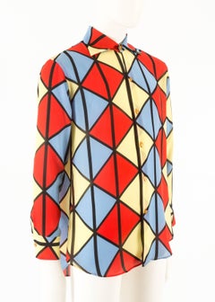 Vivienne Westwood Autumn-Winter 1989 Men's 'Voyage to Cythera' harlequin shirt
