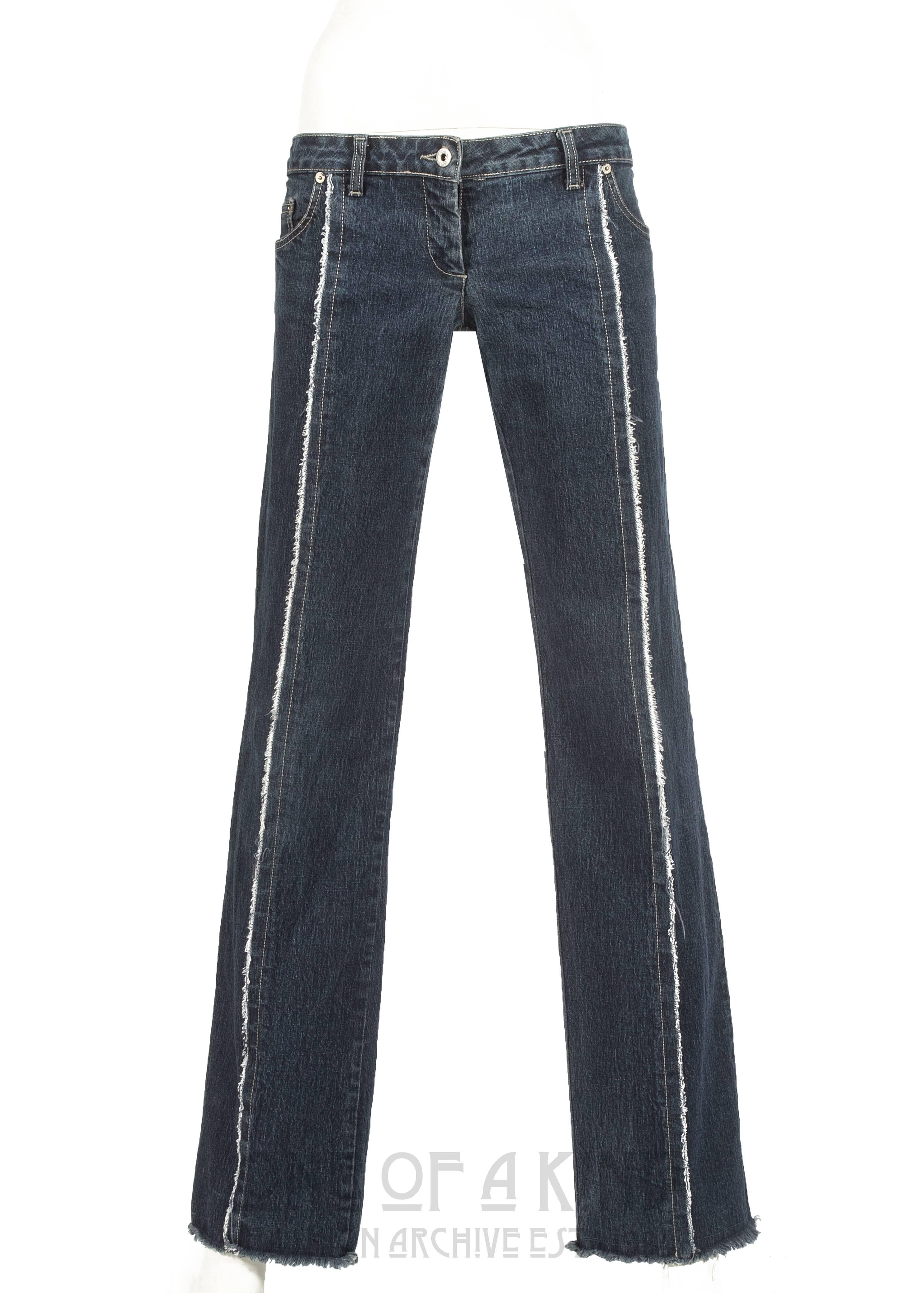 alexander mcqueen bumster jeans