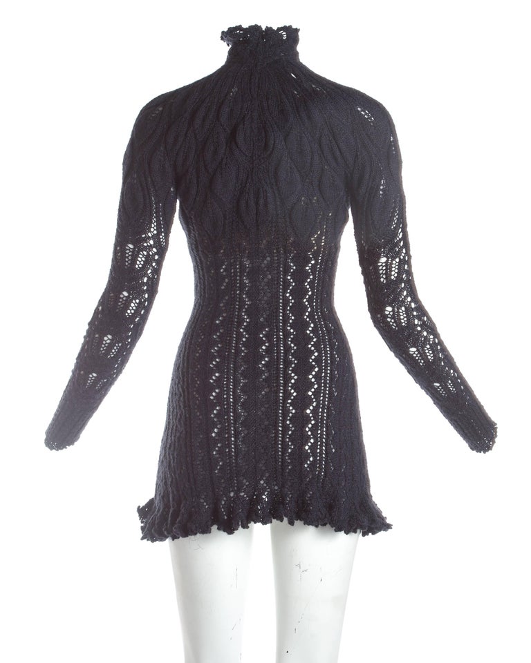 Vivienne Westwood knitted mini dress with internal corset, A / W 1993 ...