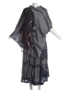 Comme des Garcons abstract print ensemble, S / S 1984