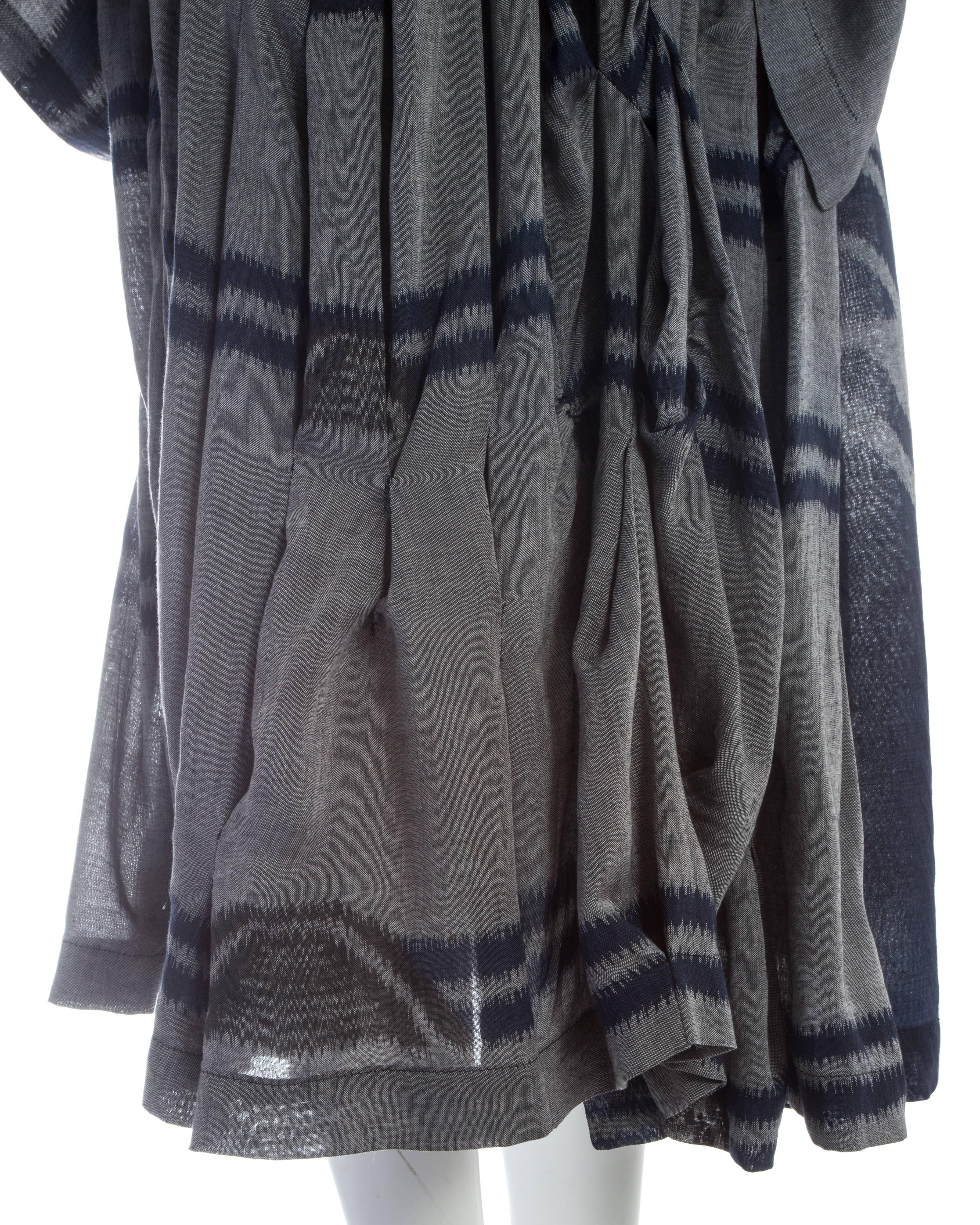 Comme des Garcons abstract print ensemble, S / S 1984 4