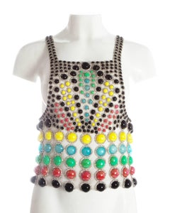 Jeanne Lanvin embellished evening vest Haute Couture, S / S 1968