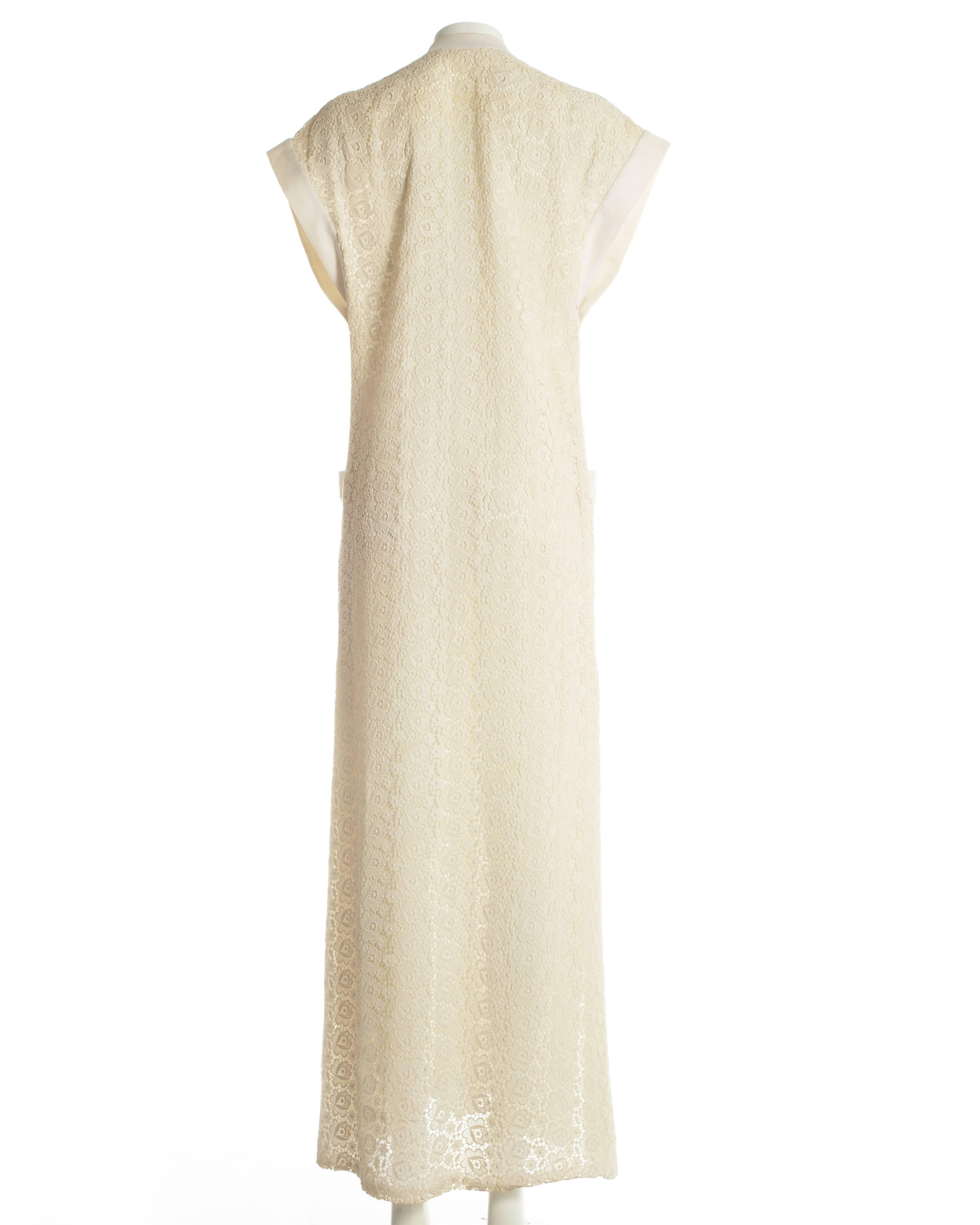 ivory lace summer dress