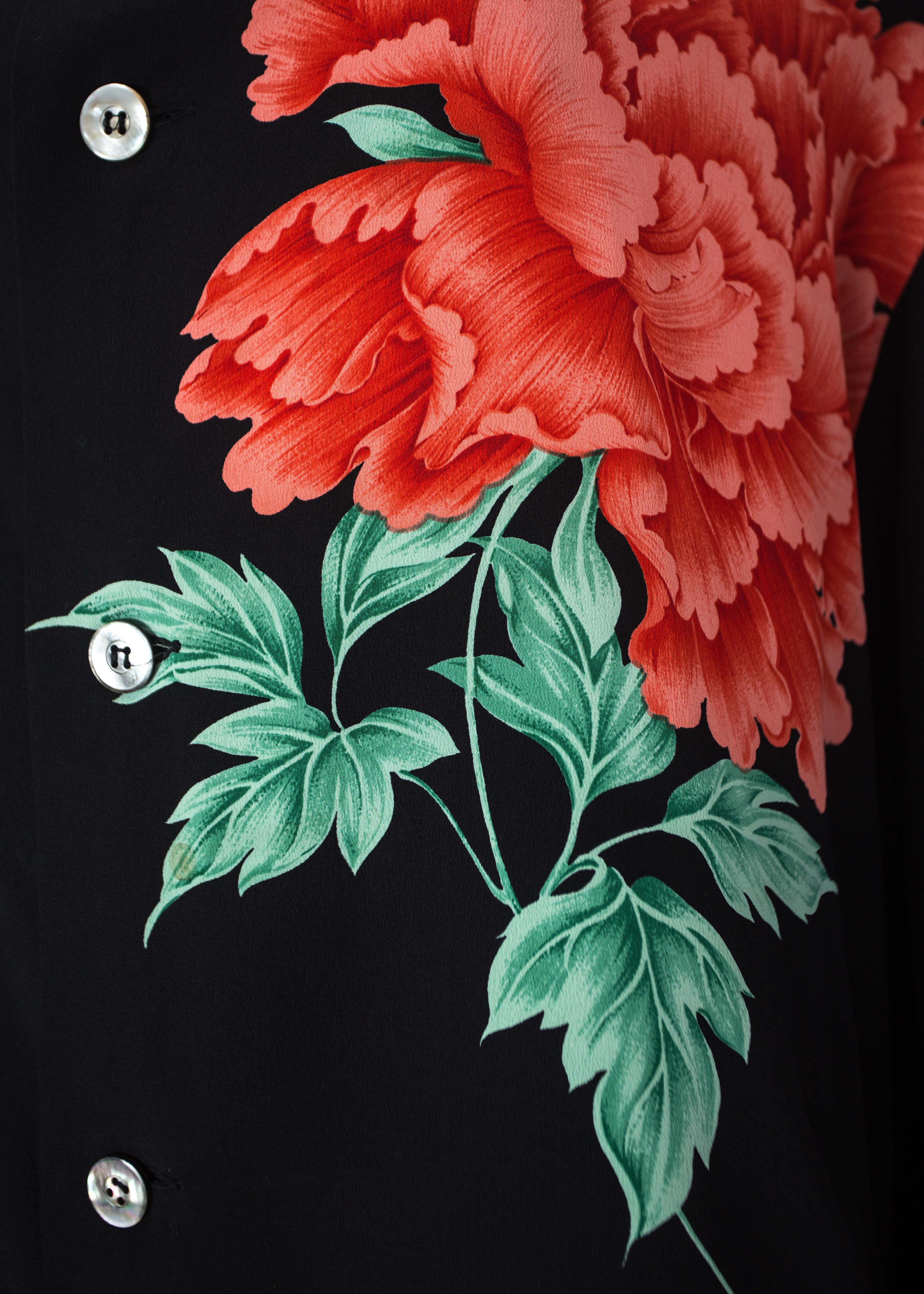 yohji yamamoto flower sweater