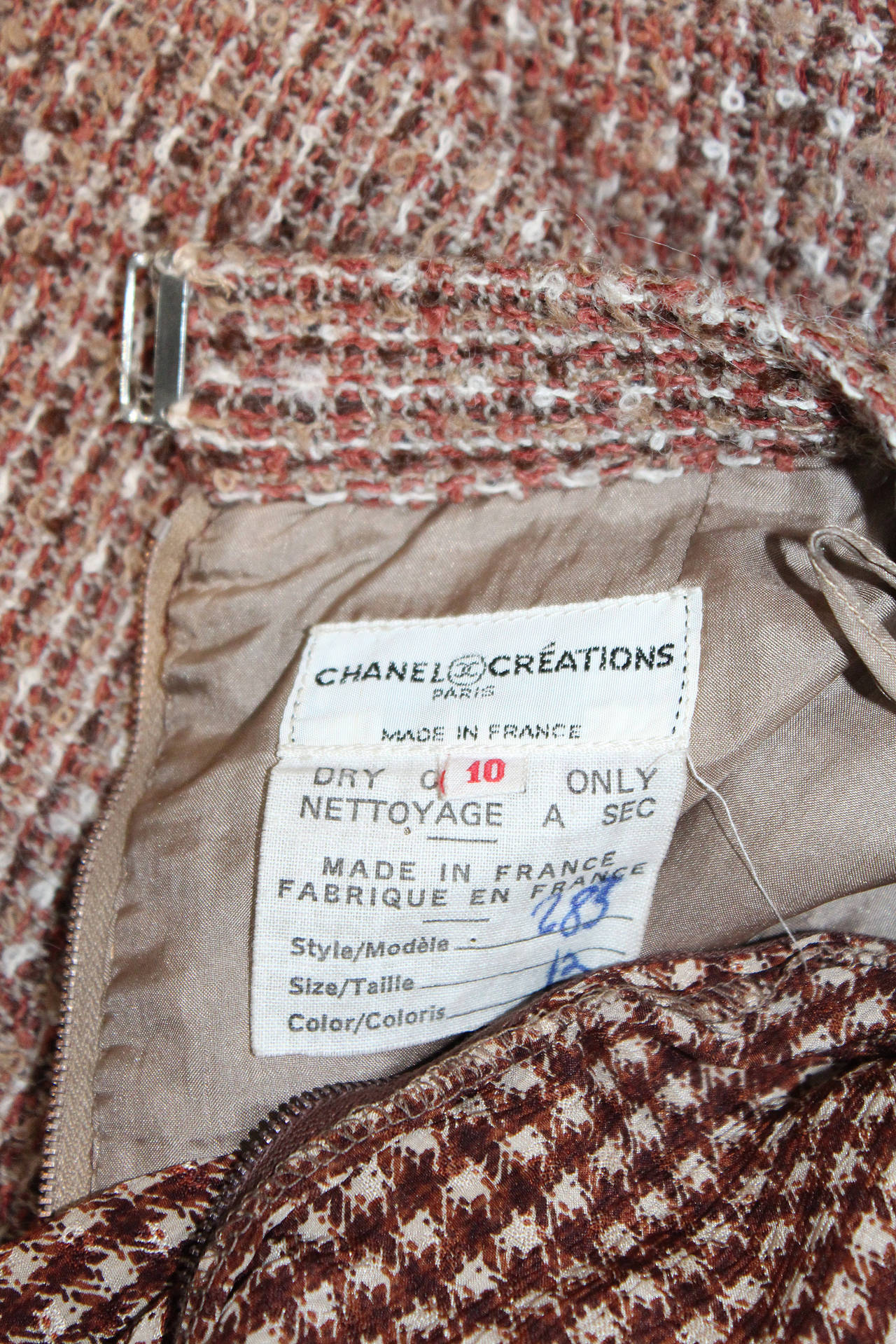1970s Chic Tweed Chanel Suit Ensemble 1