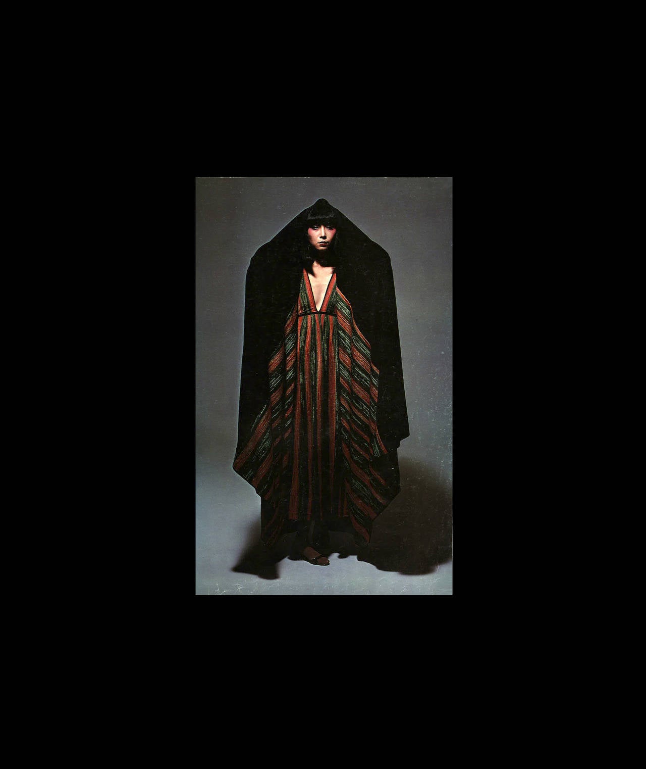 Women's Fine and rare 1970s Documented Issey Miyake Knitted Cloak