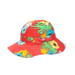 1990s Kenzo Paris Floral Cotton Bucket Hat