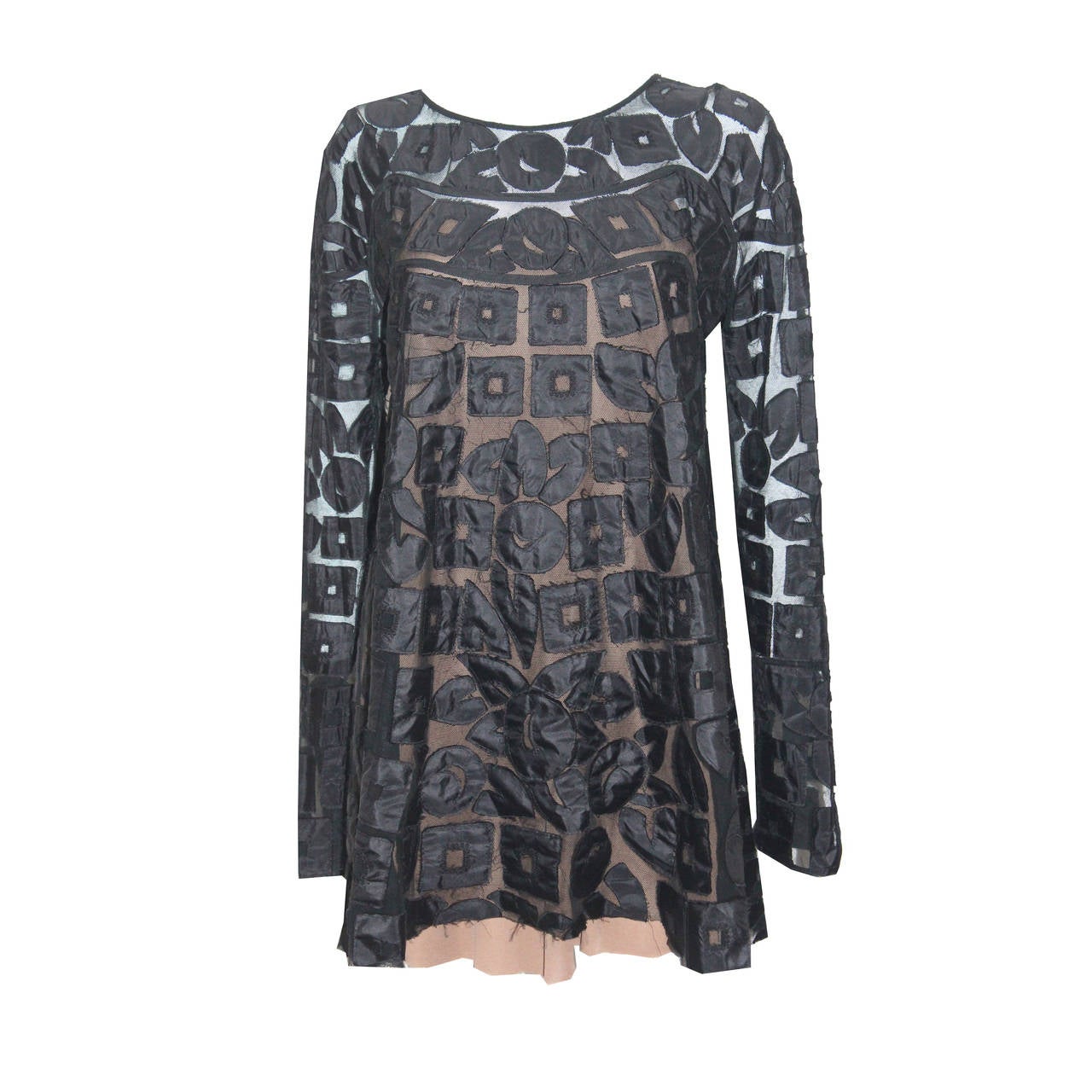 Rare Tom Ford for Gucci Cut Out Silk Babydoll Dress c. 2001 For Sale at ...