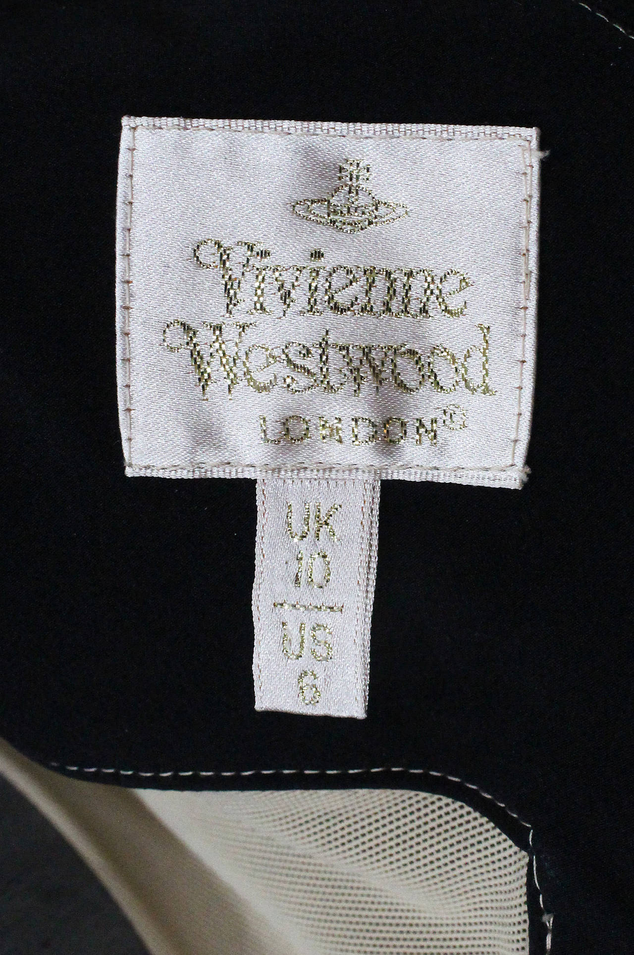 1999 vivienne westwood silk dress