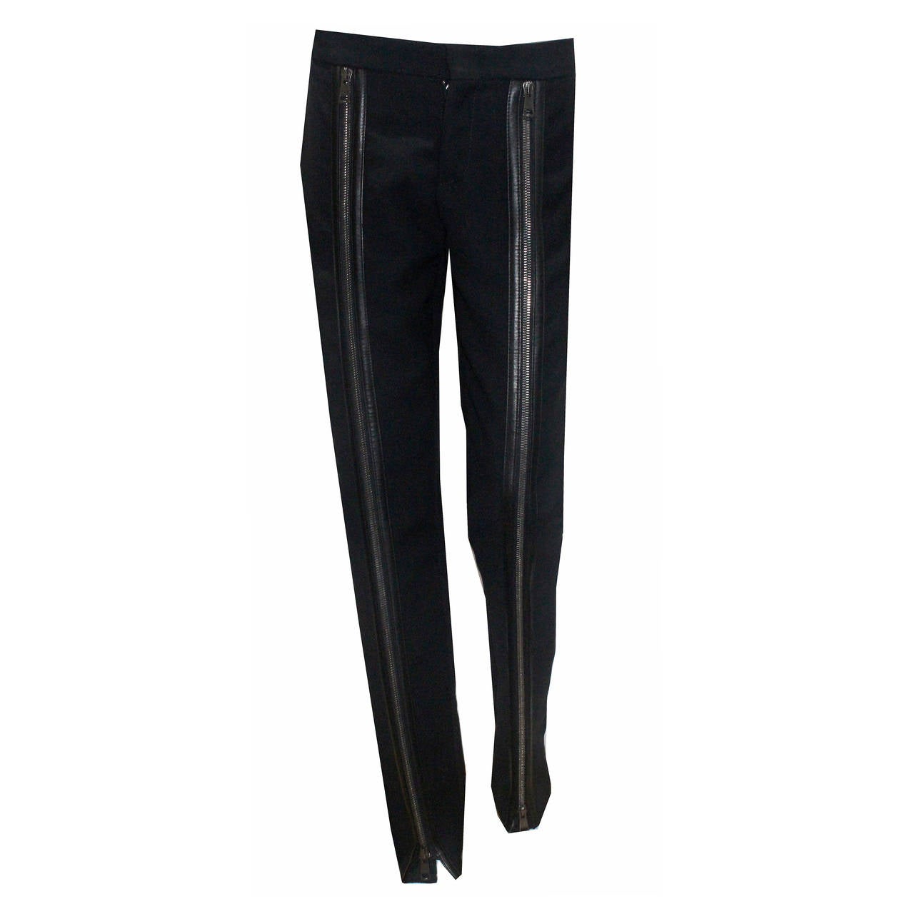 Iconic and rare Tom Ford for Gucci runway zipper leather pants c. 2001 ...
