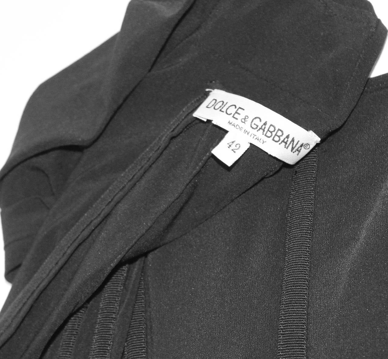 Women's 1980s Dolce & Gabbana Corseted Semi Sheer Sweater