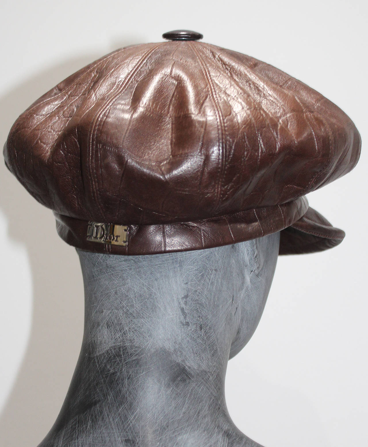 dior newsboy hat