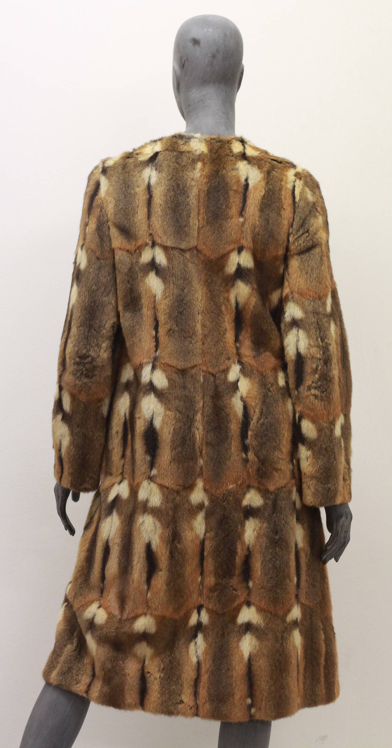 fur skirt