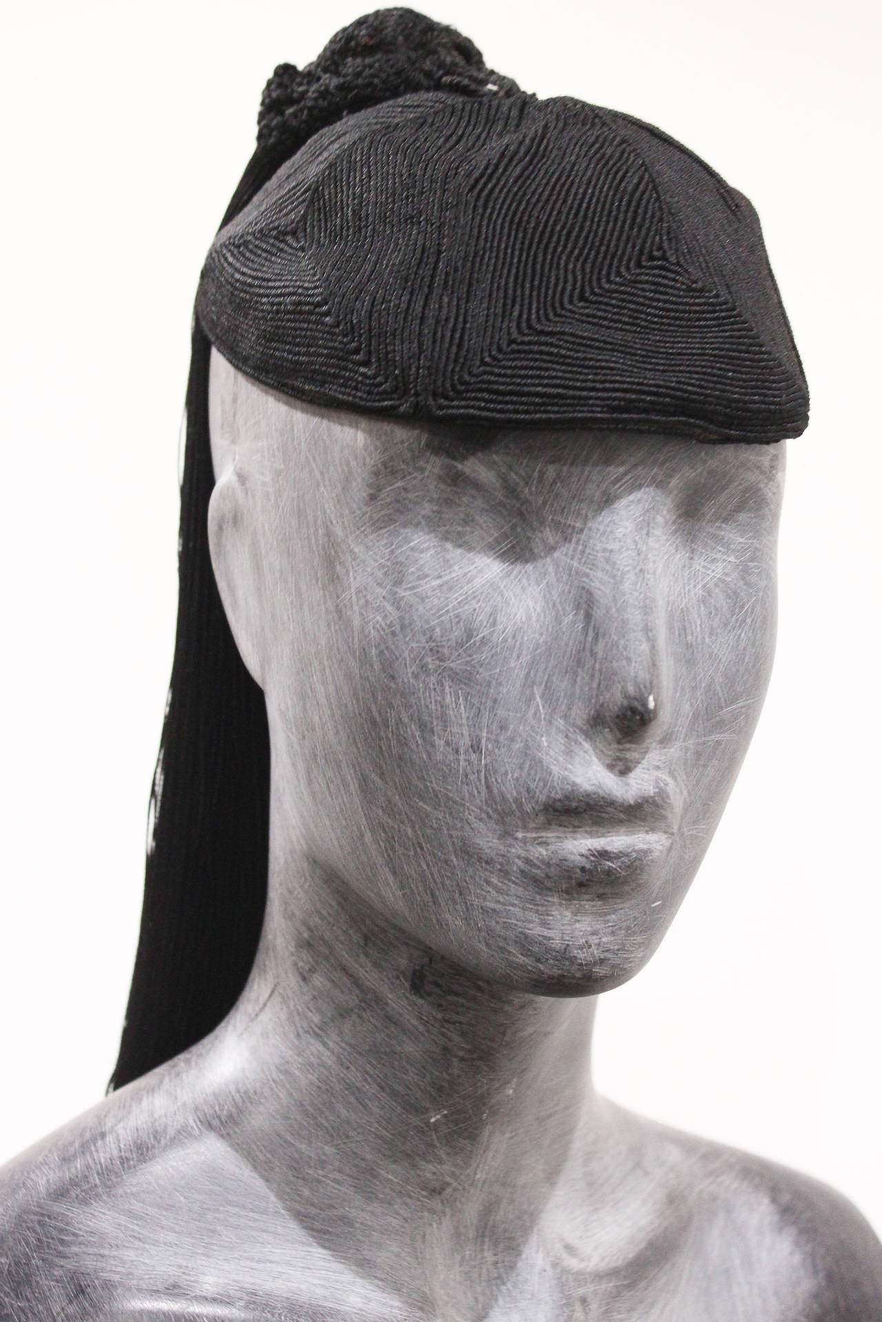 1920s skull cap