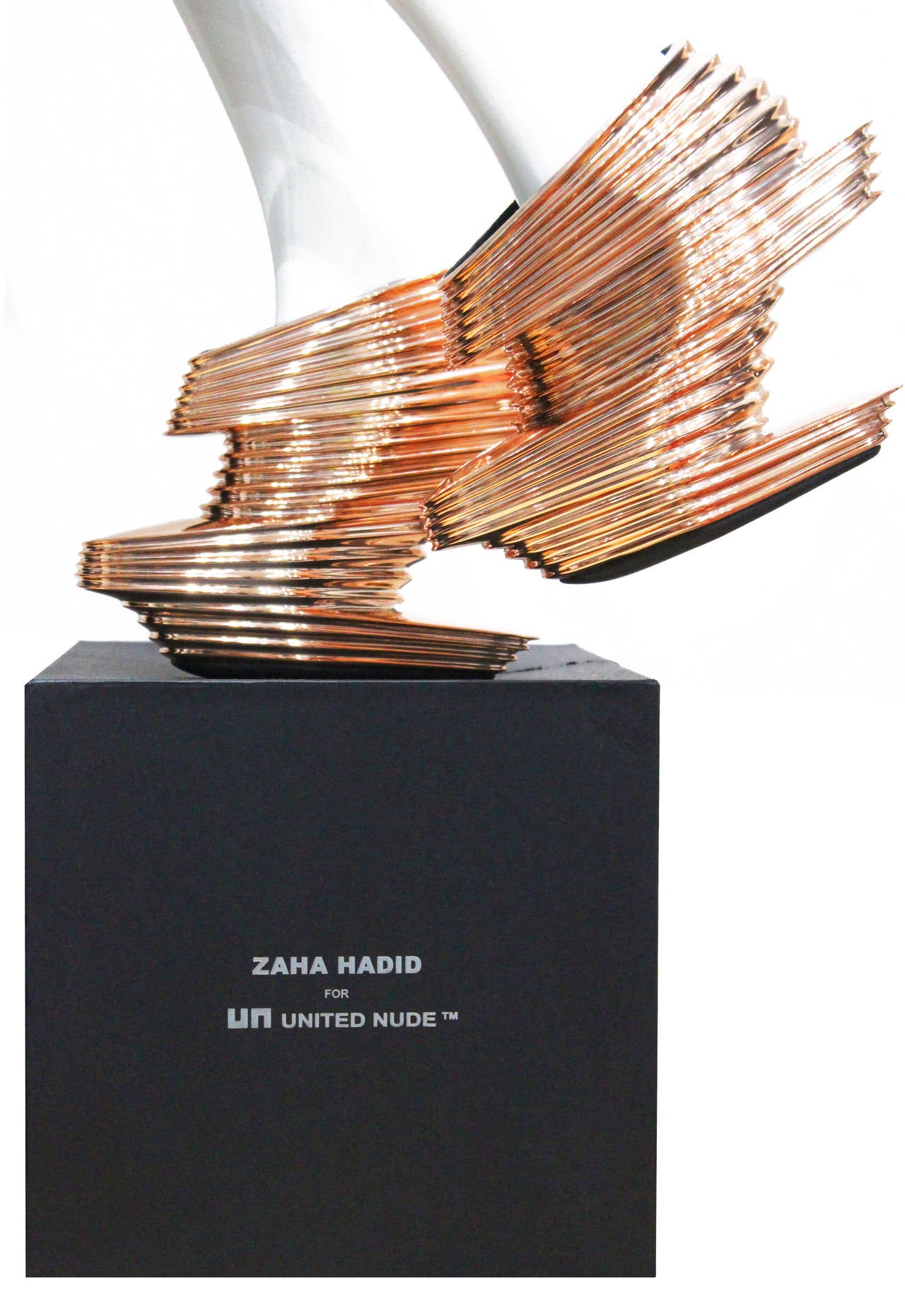 Women's Zaha Hadid sculpture 'NOVA' shoe c. 2013