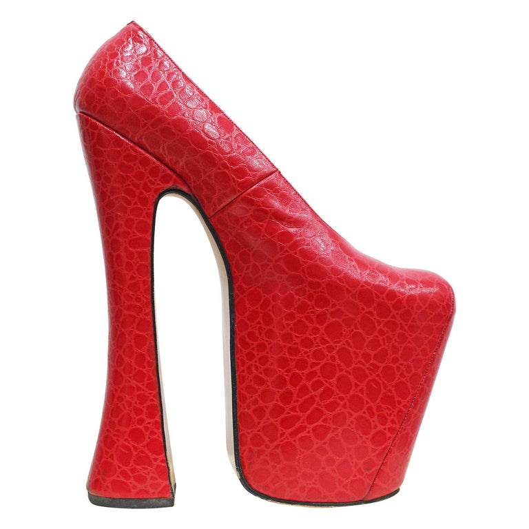 Vivienne westwood top high heel shoes