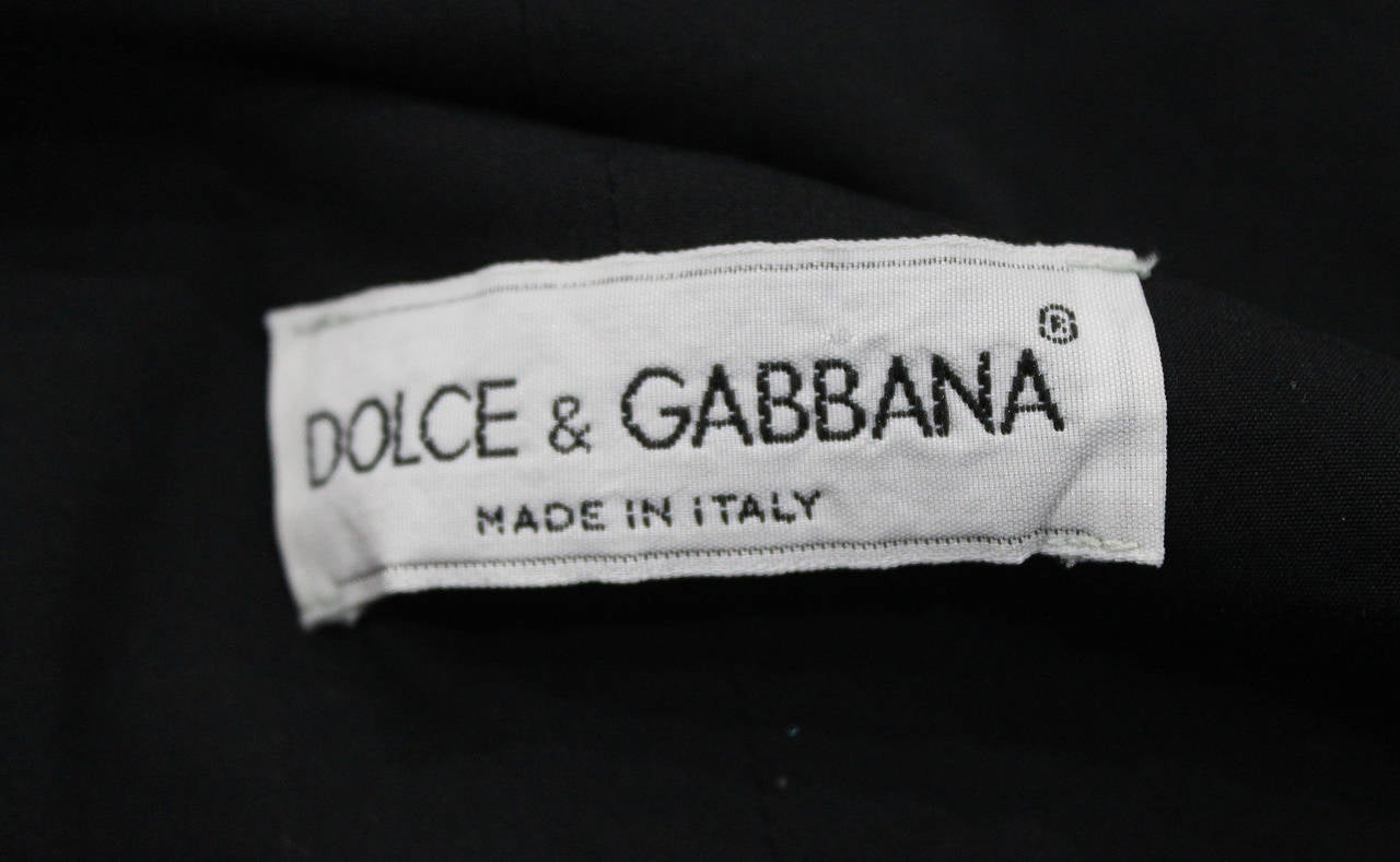 Women's 1990s Dolce & Gabbana Little Black Dress