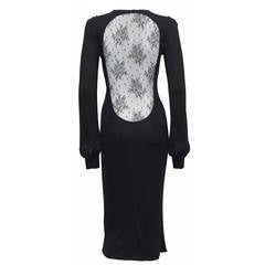 Alexander McQueen 'Hitchcock' Runway Lace Back Dress, F/W 2005 4
