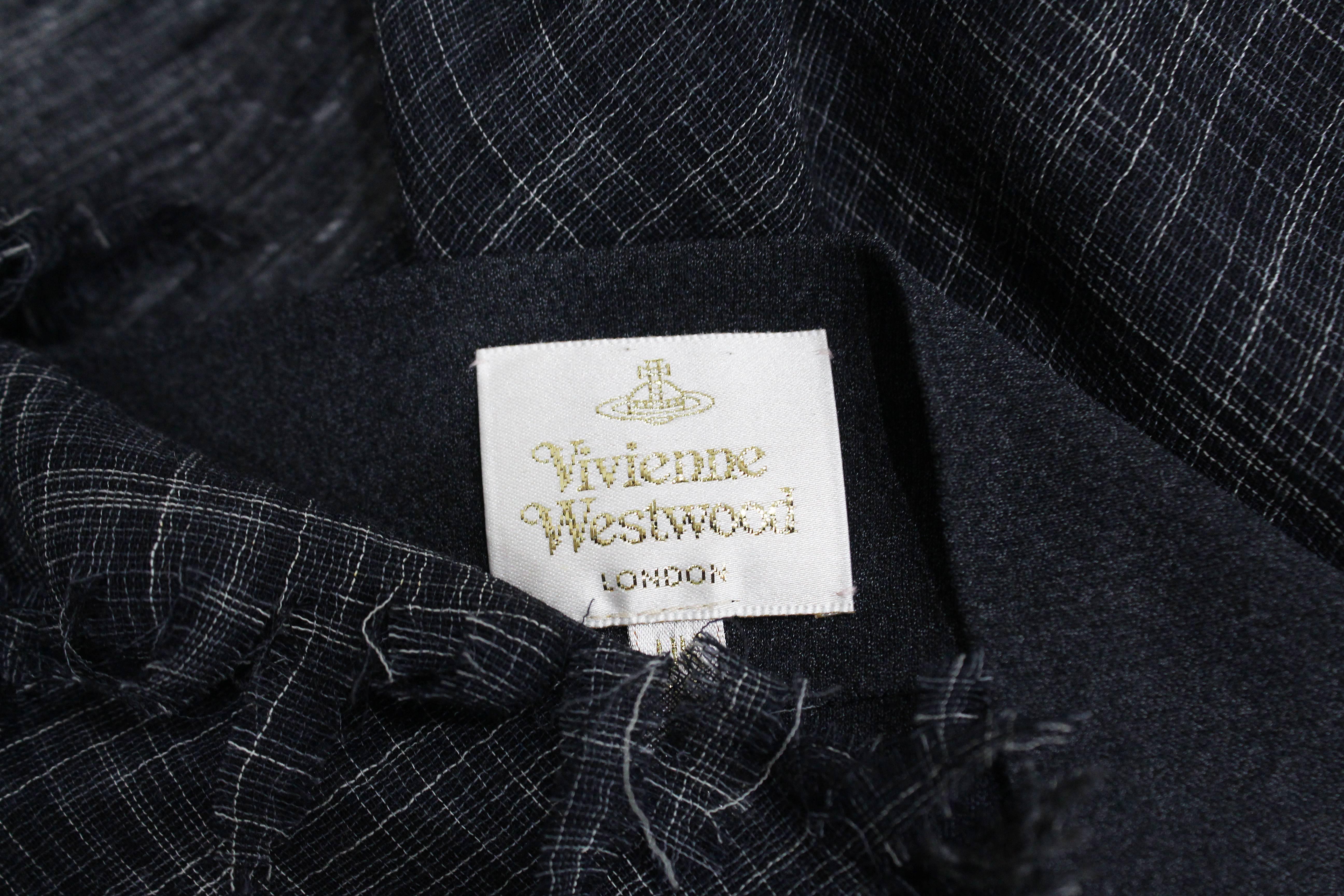 1990er Vivienne Westwood dekonstruiertes körperbetontes Kleid Damen