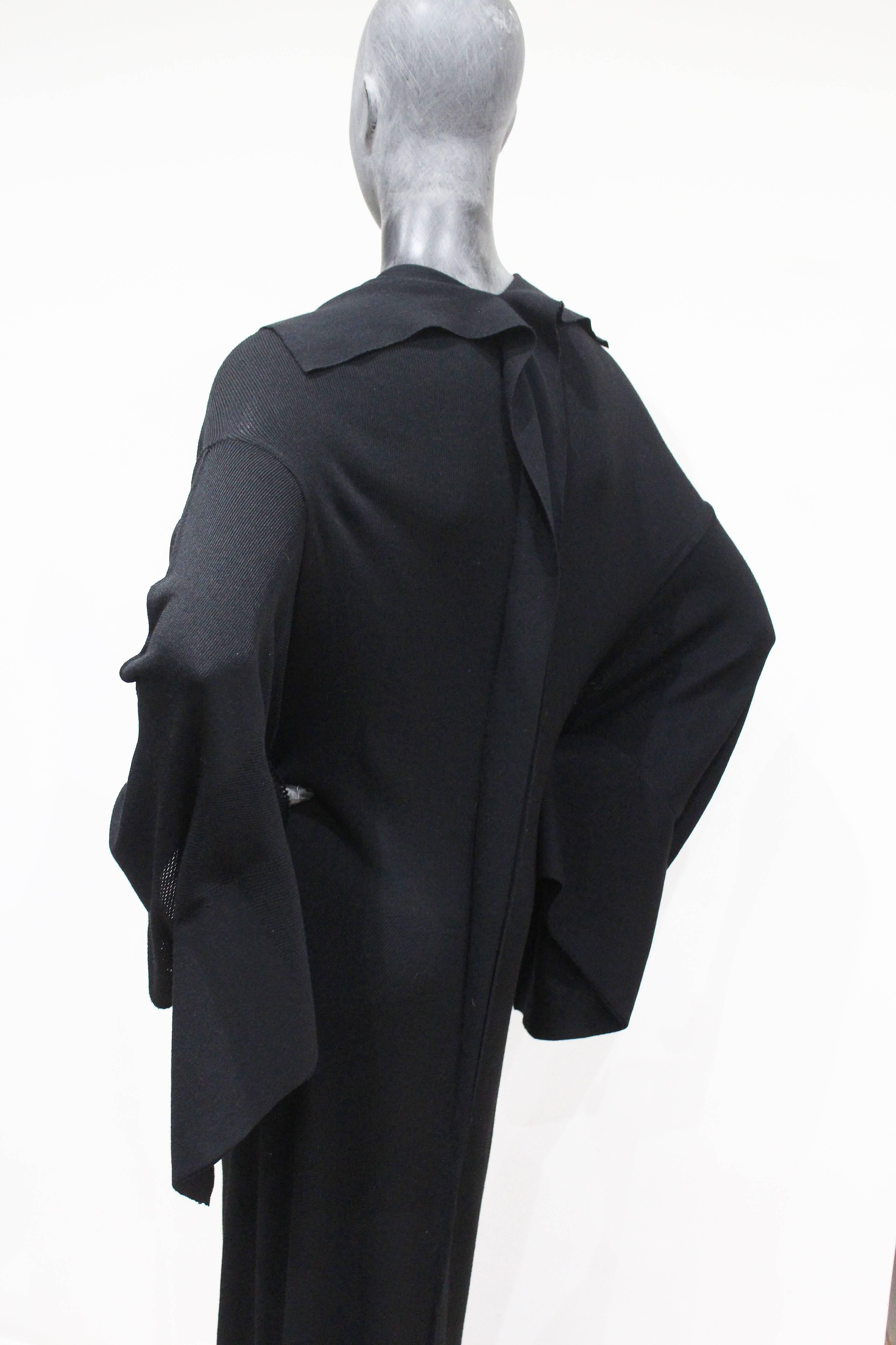 1990s Issey Miyake, A-POC knitted kimono style long cardigan  In Excellent Condition In London, GB