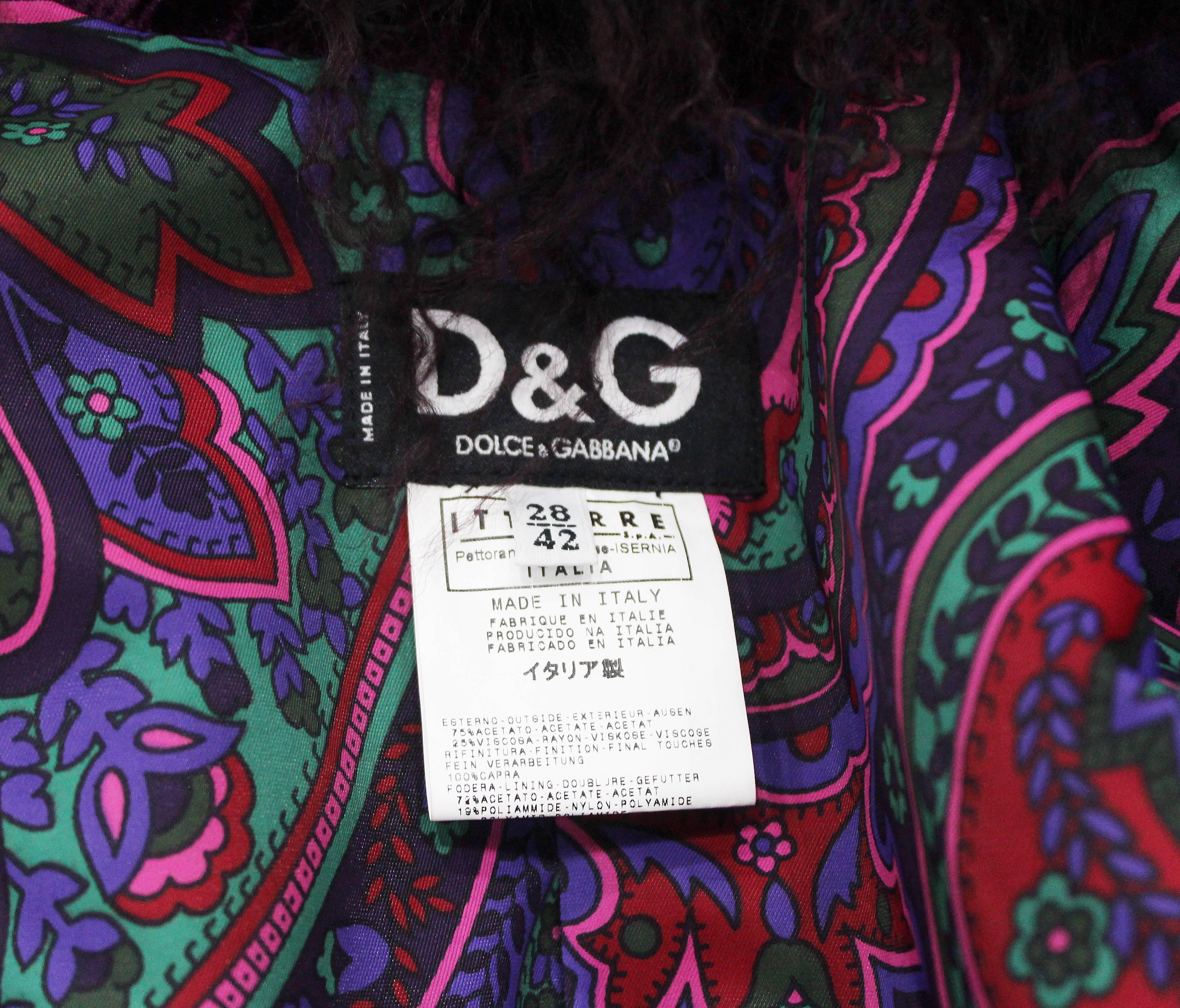 1990s Dolce & Gabbana Velvet Embroidered Evening Jacket  1
